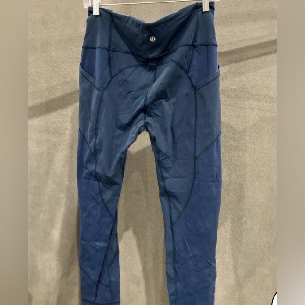 lululemon athletica Blue Leggings